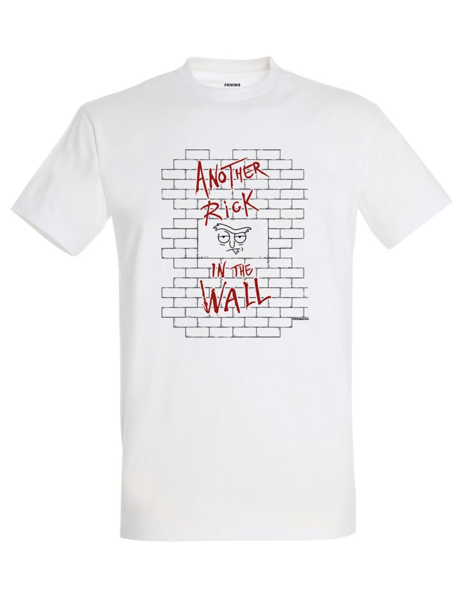 Friking Rick In The Wall - 294A | Camisetas Hombre