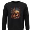 Friking Fungus Skull - 659 | Sudaderas Sin Capucha Nino