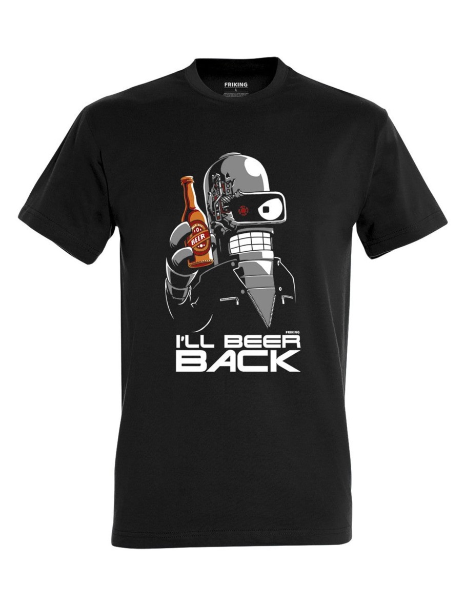 Friking I´Ll Beer Back - 593 | Camisetas Hombre