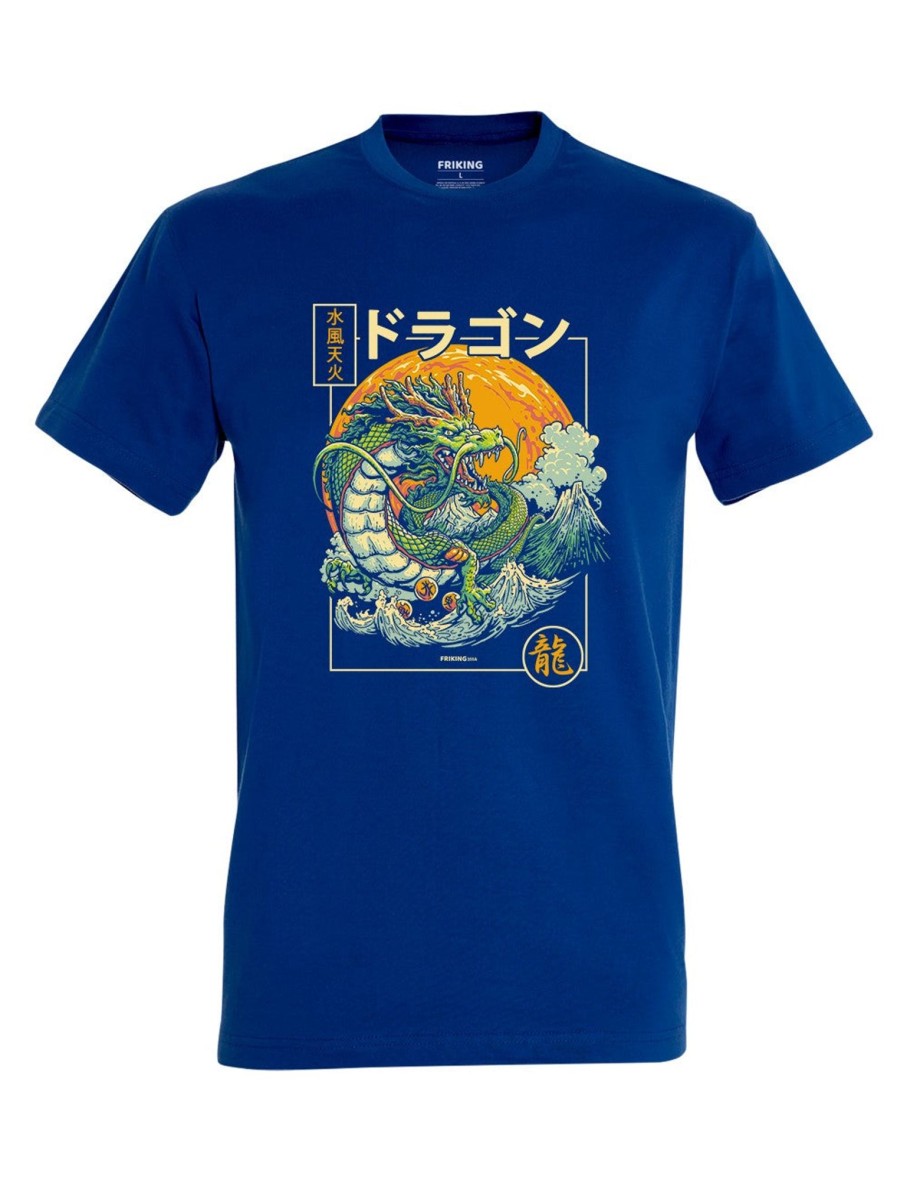 Friking Dragon Sun - 355A | Camisetas Hombre