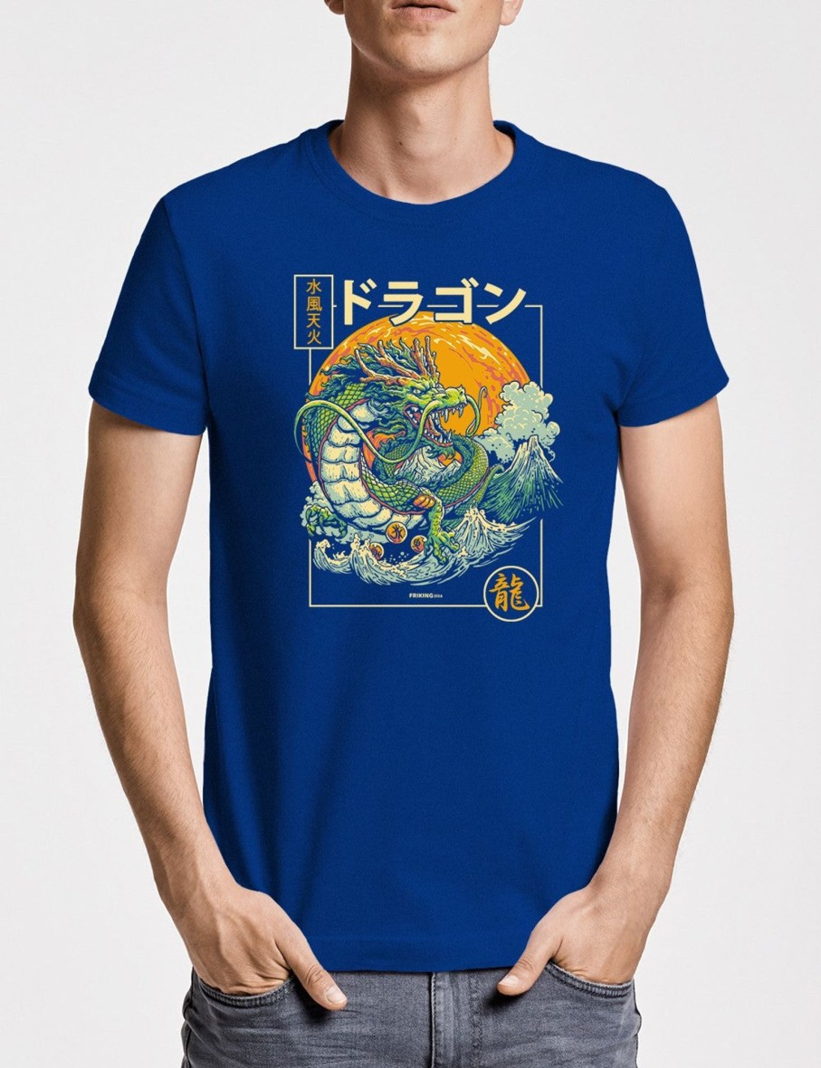 Friking Dragon Sun - 355A | Camisetas Hombre