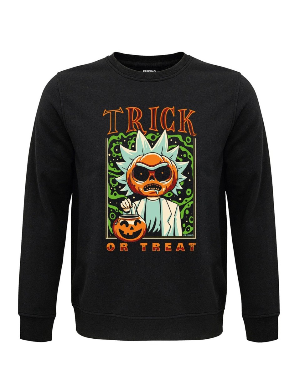 Friking Trick Or Treat - 477 | Sudaderas Sin Capucha Nino