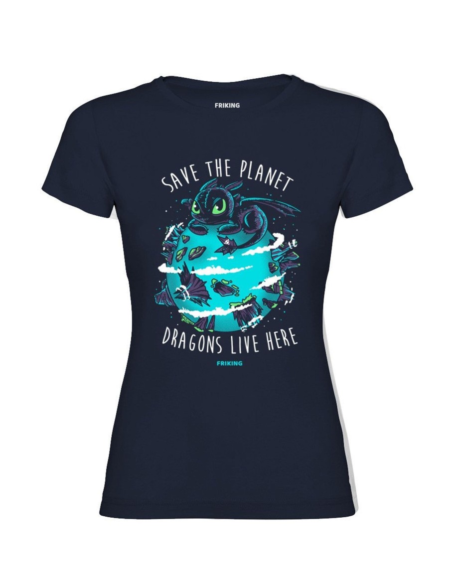 Friking Planet Dragons - 63 | Camisetas Mujer