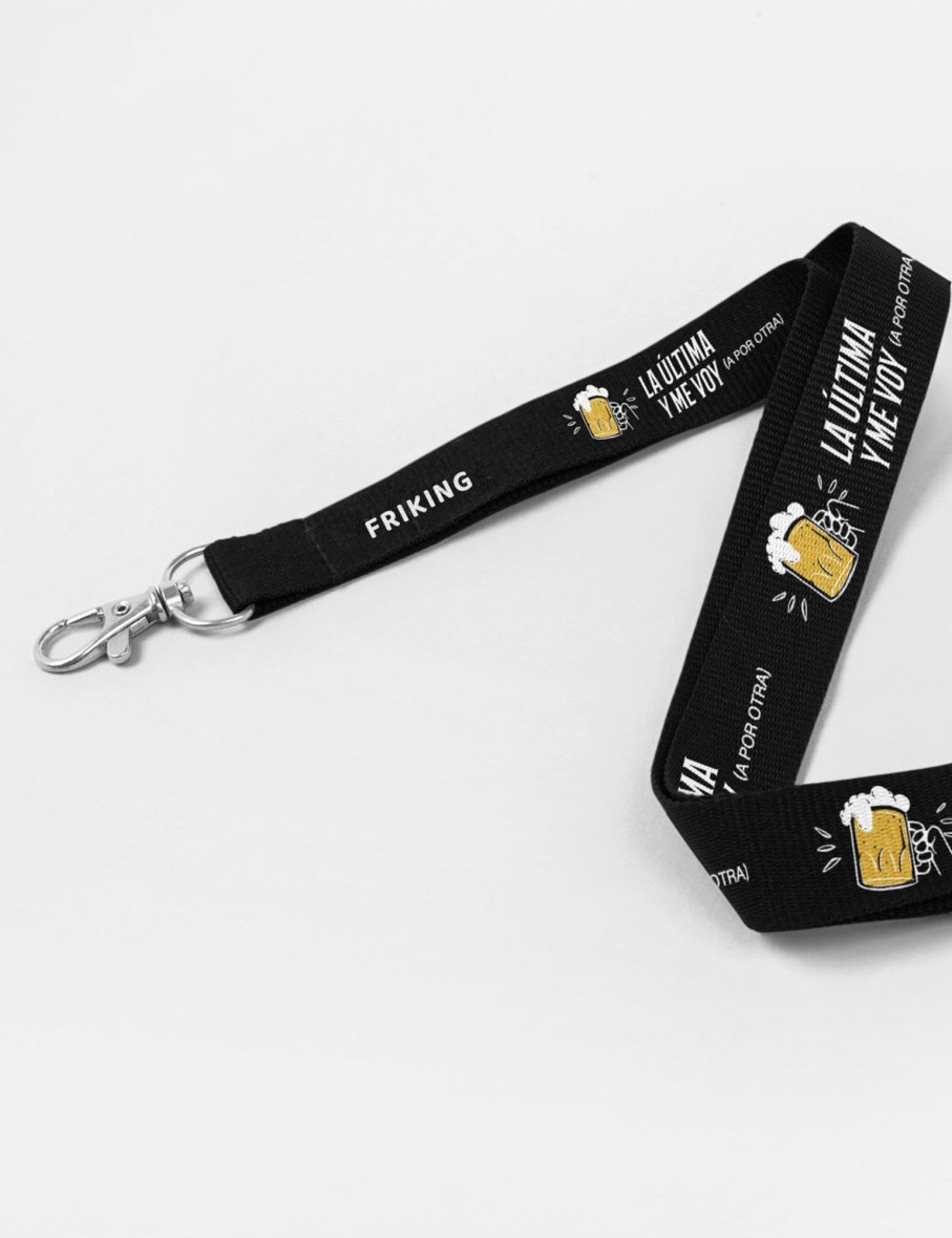 Friking Lanyard La Ultima Y Me Voy | Lanyards