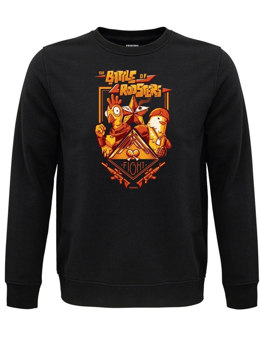 Friking Battle Of Roosters - 123 | Sudaderas Sin Capucha Uni