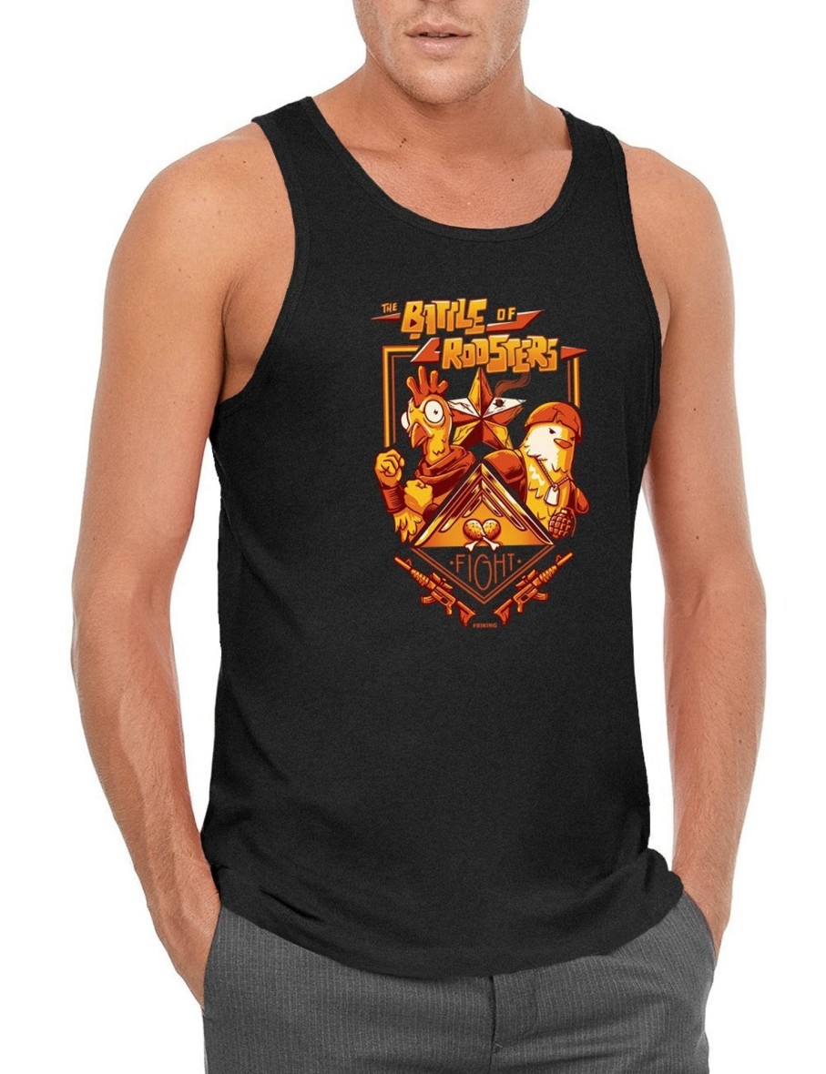 Friking Battle Of Roosters - 123 | Camisetas De Tirantes