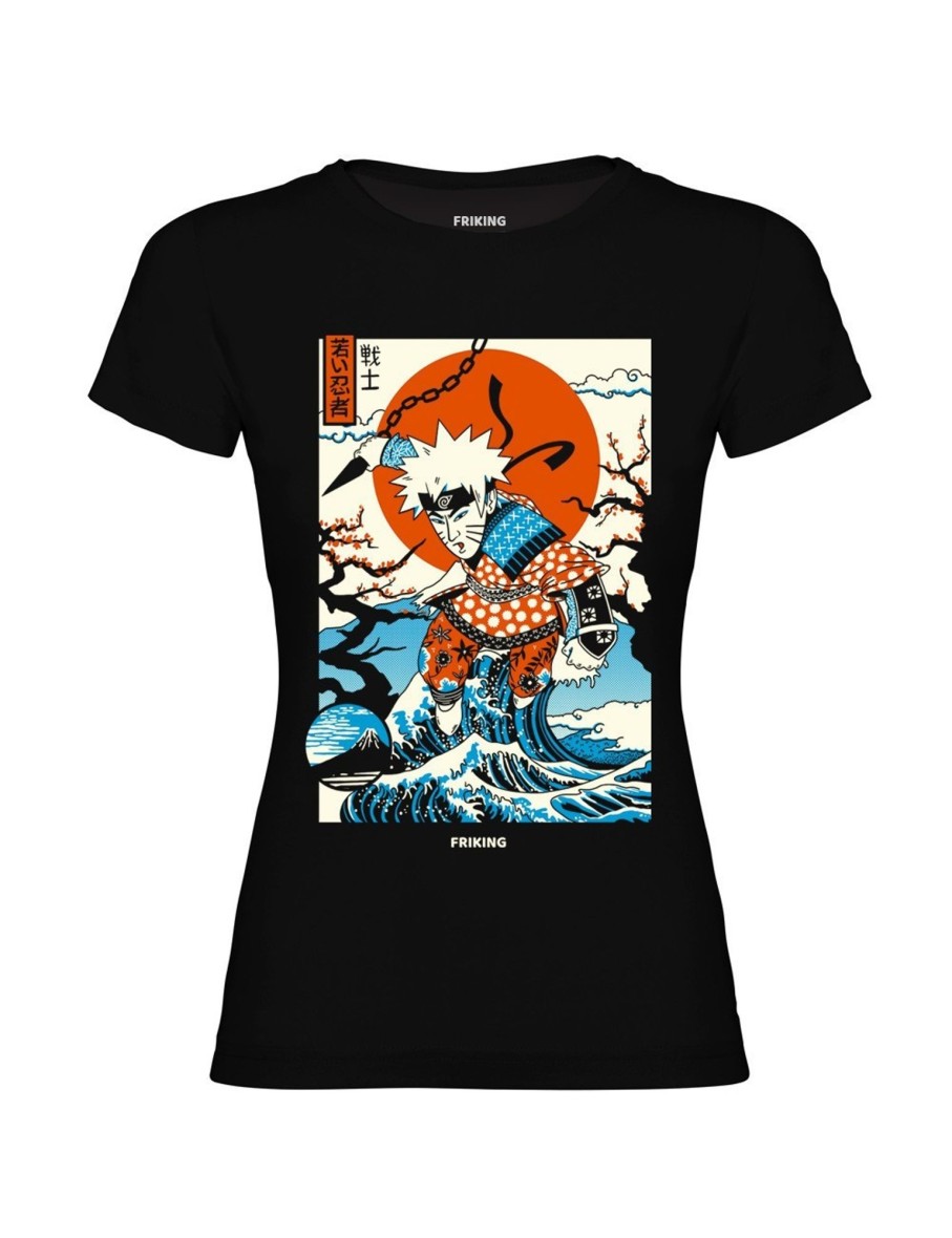 Friking Ukiyo-E Ninja - 92 | Camisetas Mujer