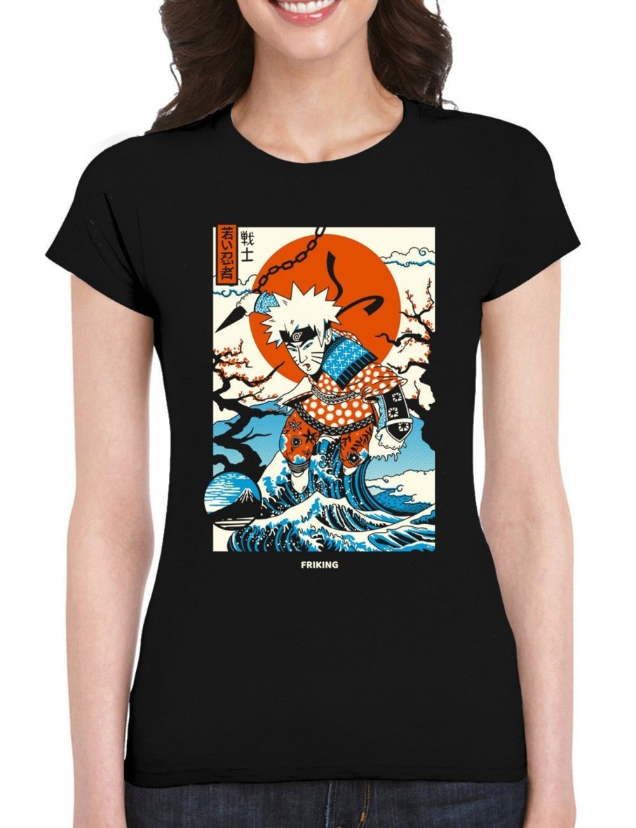 Friking Ukiyo-E Ninja - 92 | Camisetas Mujer