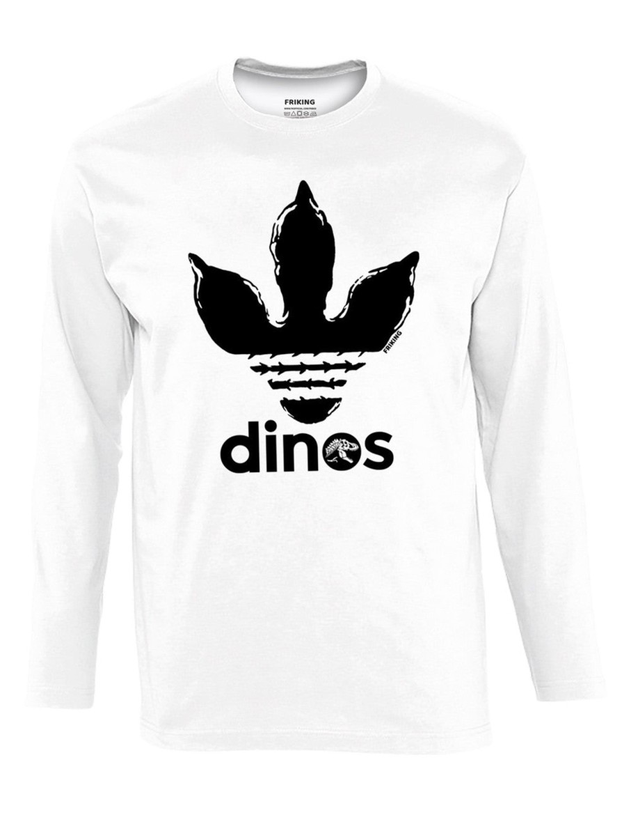 Friking Dinos - 388 | Camisetas Manga Larga Hombre