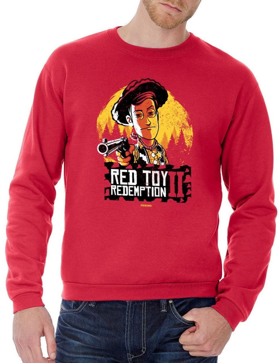 Friking Red Toy Redemption Ii - D 205 | Sudaderas Sin Capucha Uni