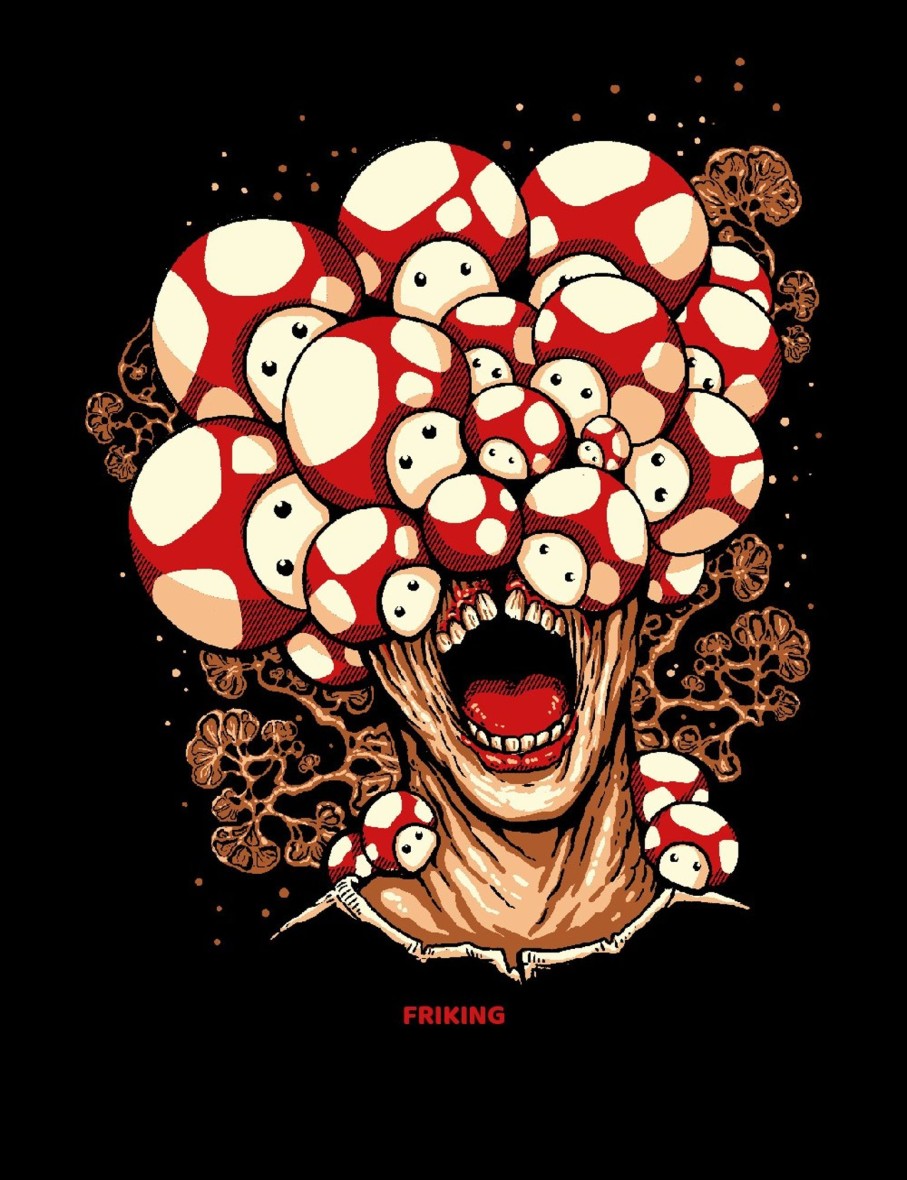 Friking Fungus Face - 657 | Delantales