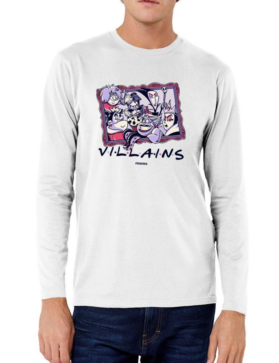 Friking Villains - 79 | Camisetas Manga Larga Hombre