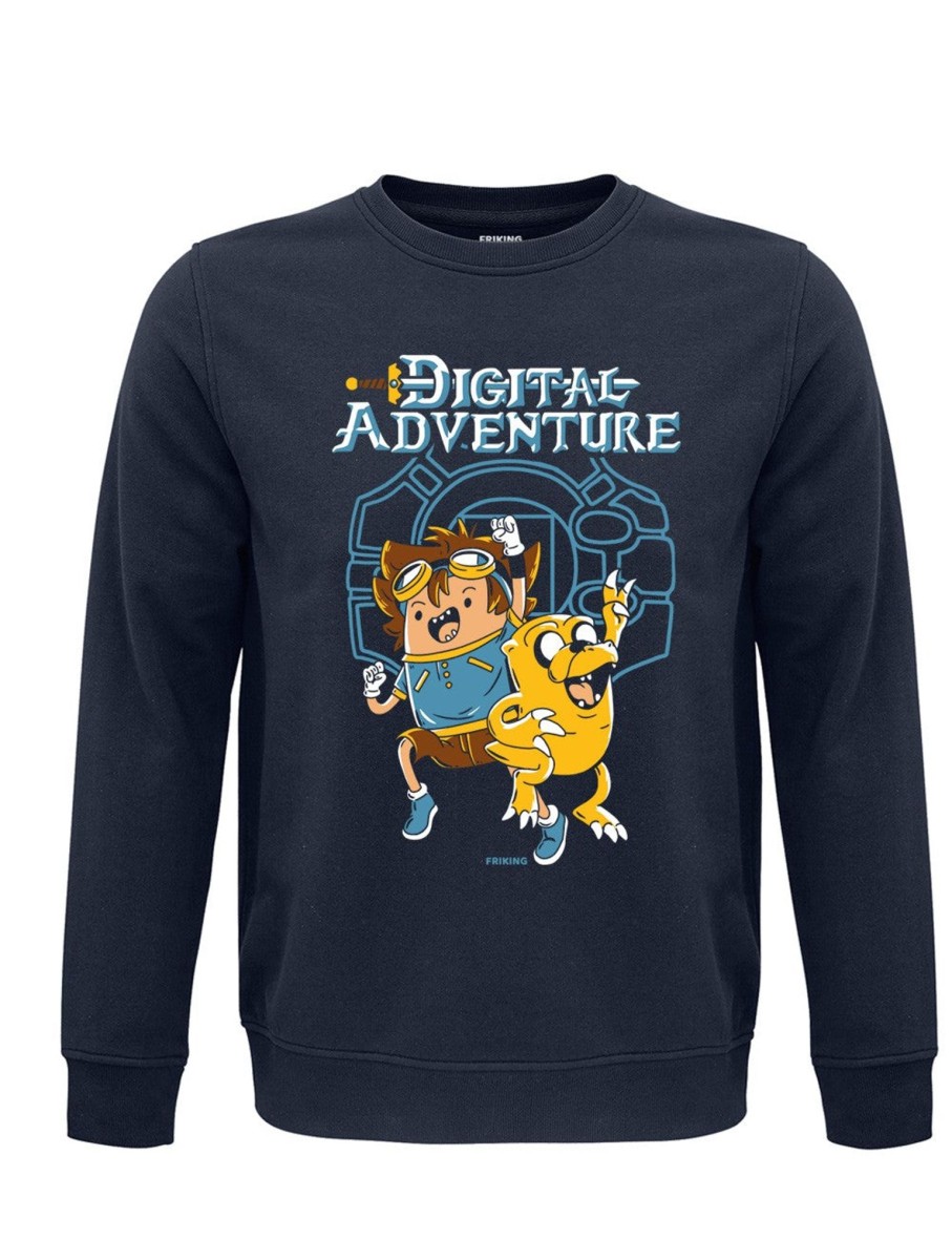 Friking Digital Adventure - 362 | Sudaderas Sin Capucha Nino