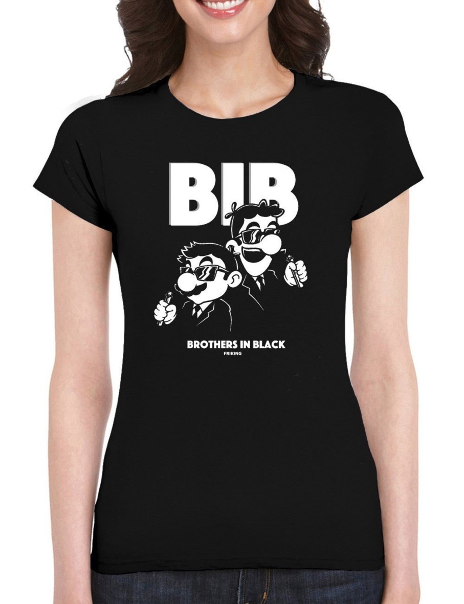 Friking Brothers In Black - 161 | Camisetas Mujer