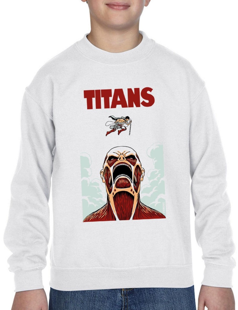 Friking Titans - 363 | Sudaderas Sin Capucha Nino