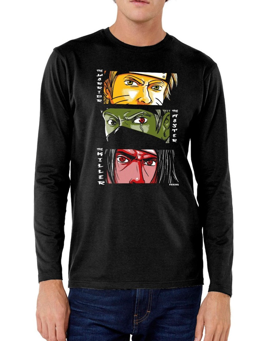 Friking The Warrior, The Master And The Killer - 359 | Camisetas Manga Larga Hombre