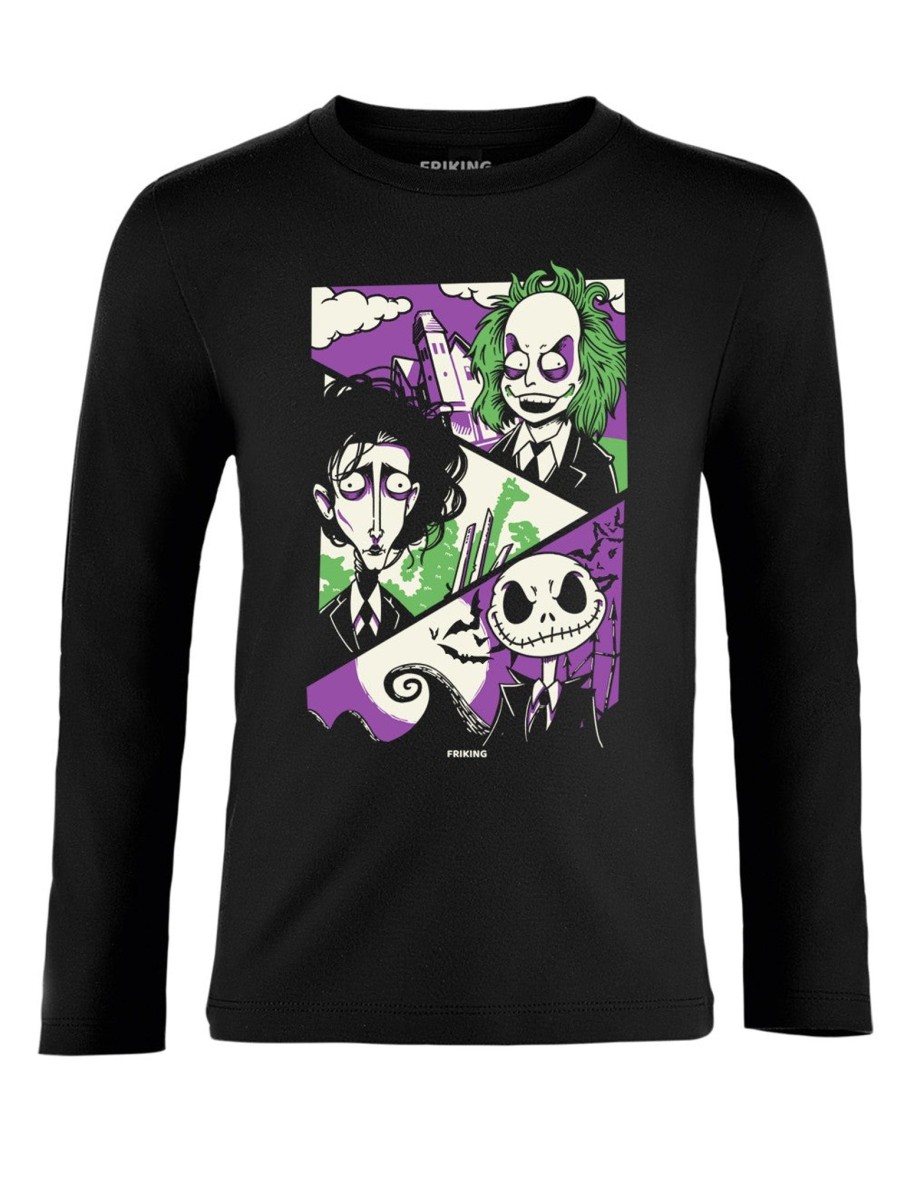 Friking Creepy Suits - 61 | Camisetas Manga Larga Nino