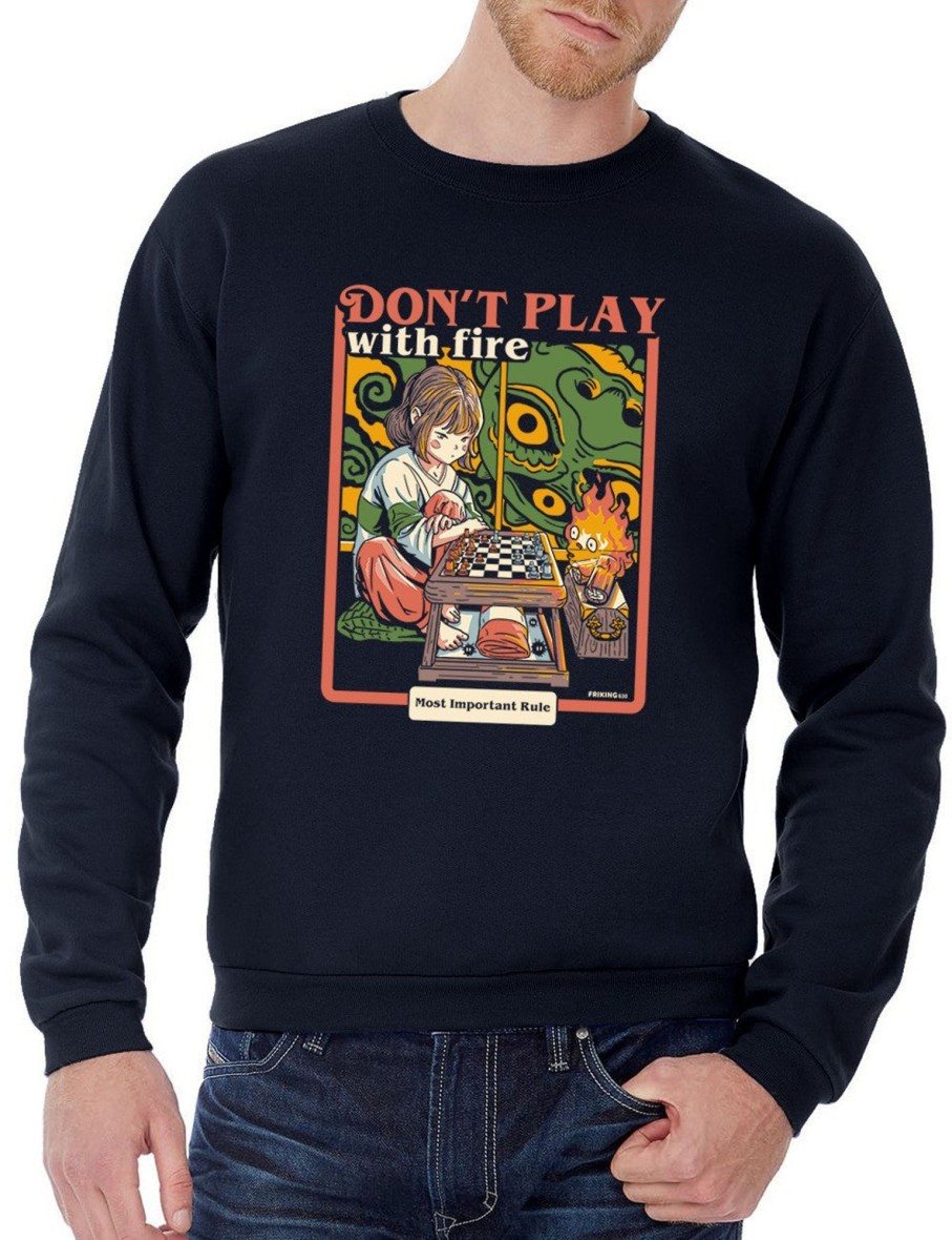 Friking Don´T Play With Fire - 630 | Sudaderas Sin Capucha Uni