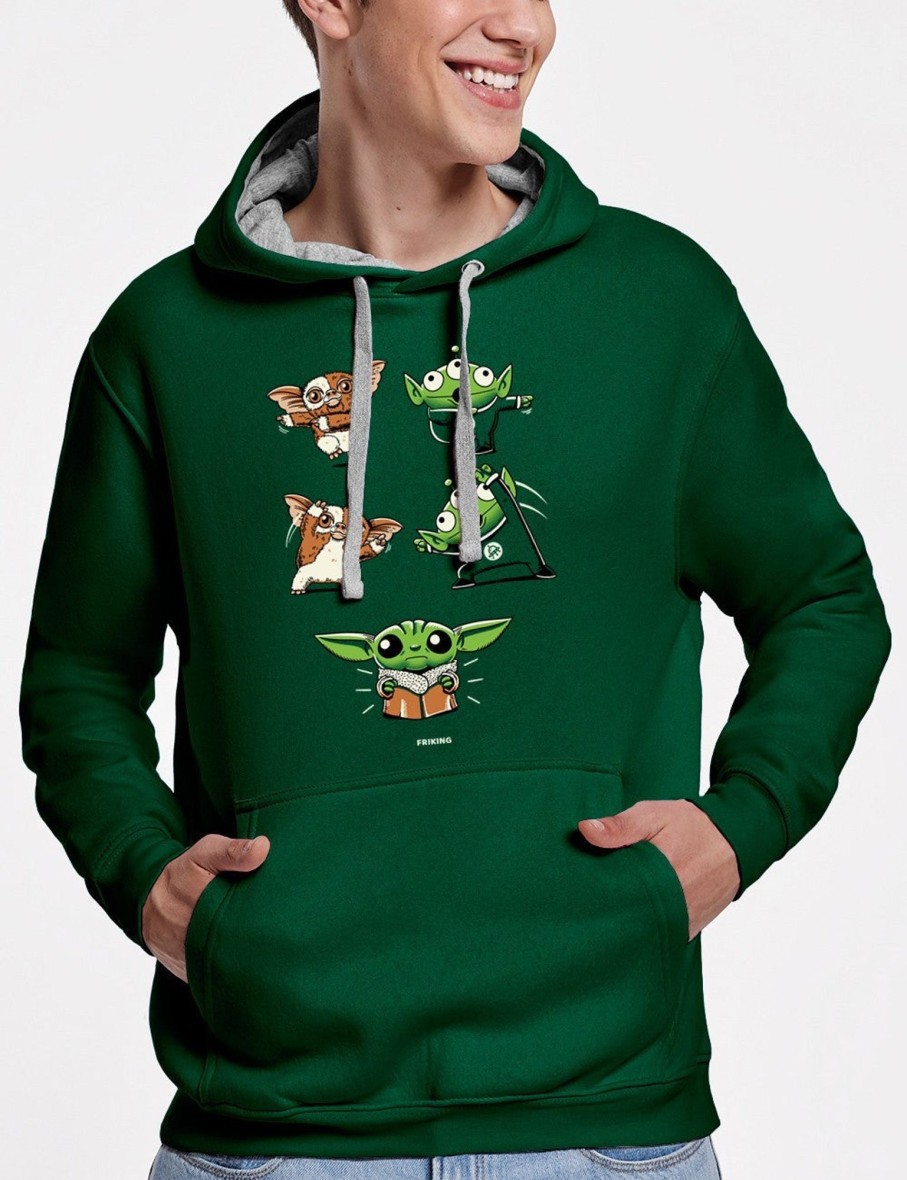 Friking Aliens Fusion - D 89 | Sudaderas Con Capucha Uni