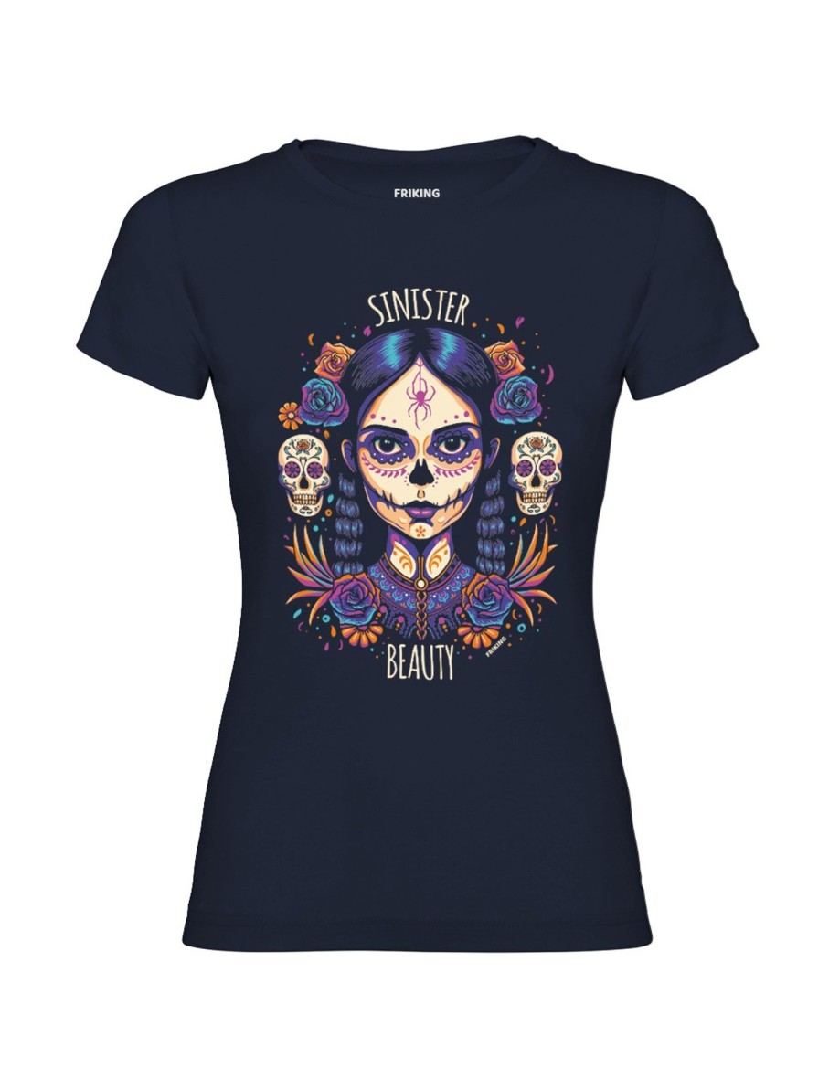 Friking Sinister Beauty - 596 | Camisetas Mujer