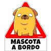 Friking Mascota A Bordo | Vinilos De Coche