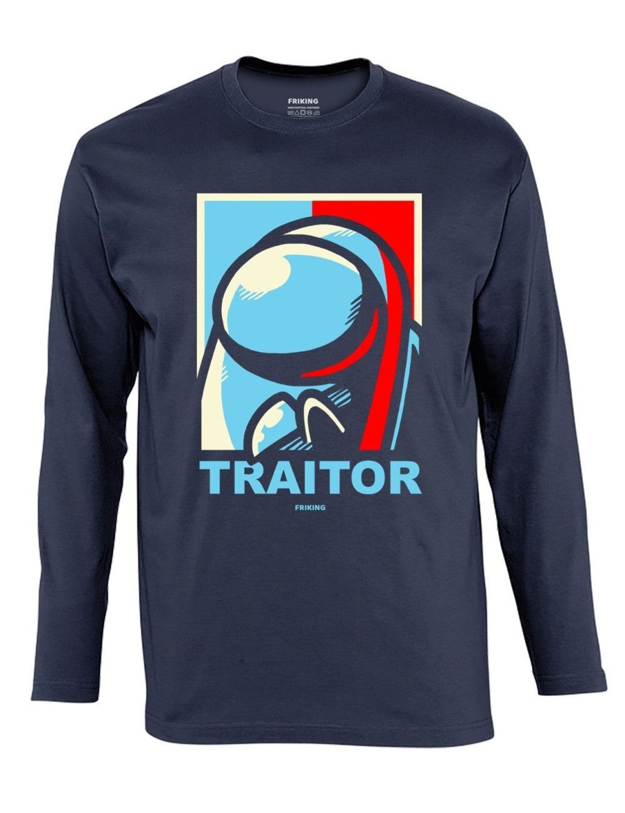 Friking Traitor - 98 | Camisetas Manga Larga Hombre