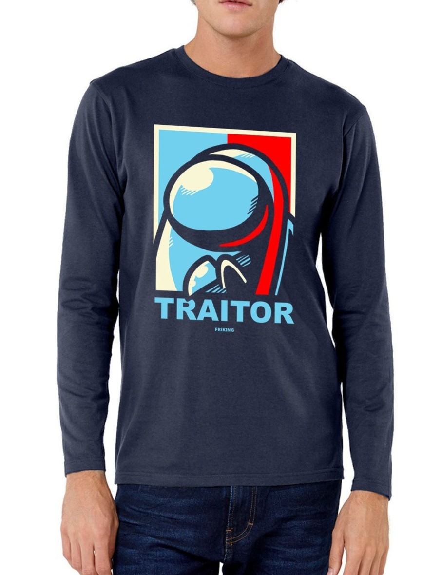 Friking Traitor - 98 | Camisetas Manga Larga Hombre