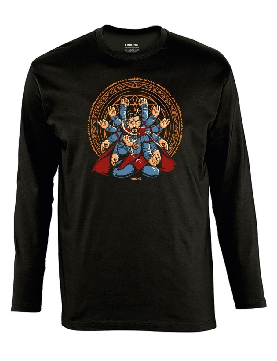 Friking Strange God - 361 | Camisetas Manga Larga Hombre