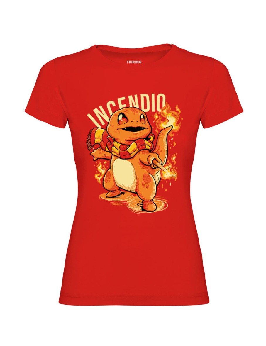 Friking Fire Wizard Monster - 195A | Camisetas Mujer