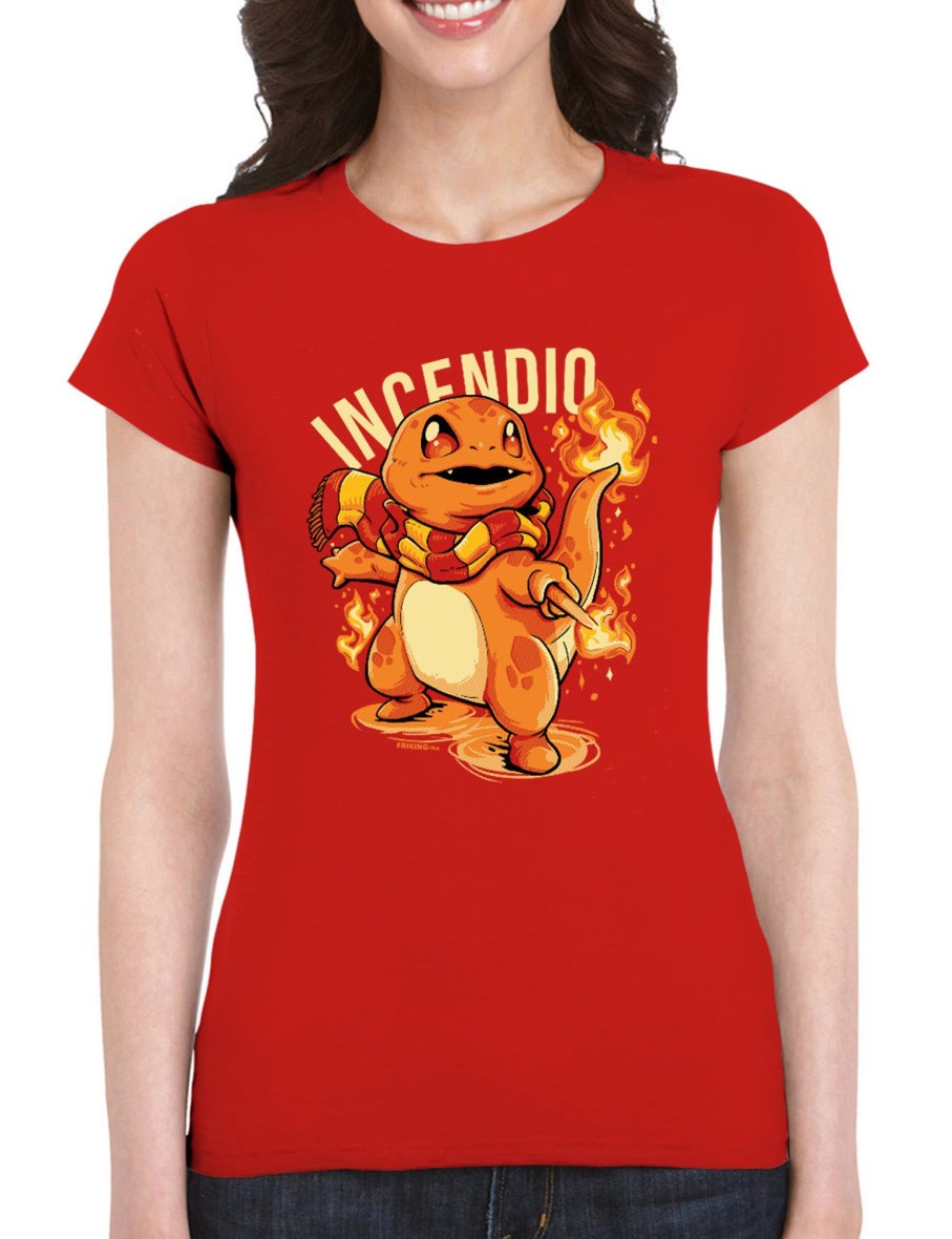 Friking Fire Wizard Monster - 195A | Camisetas Mujer