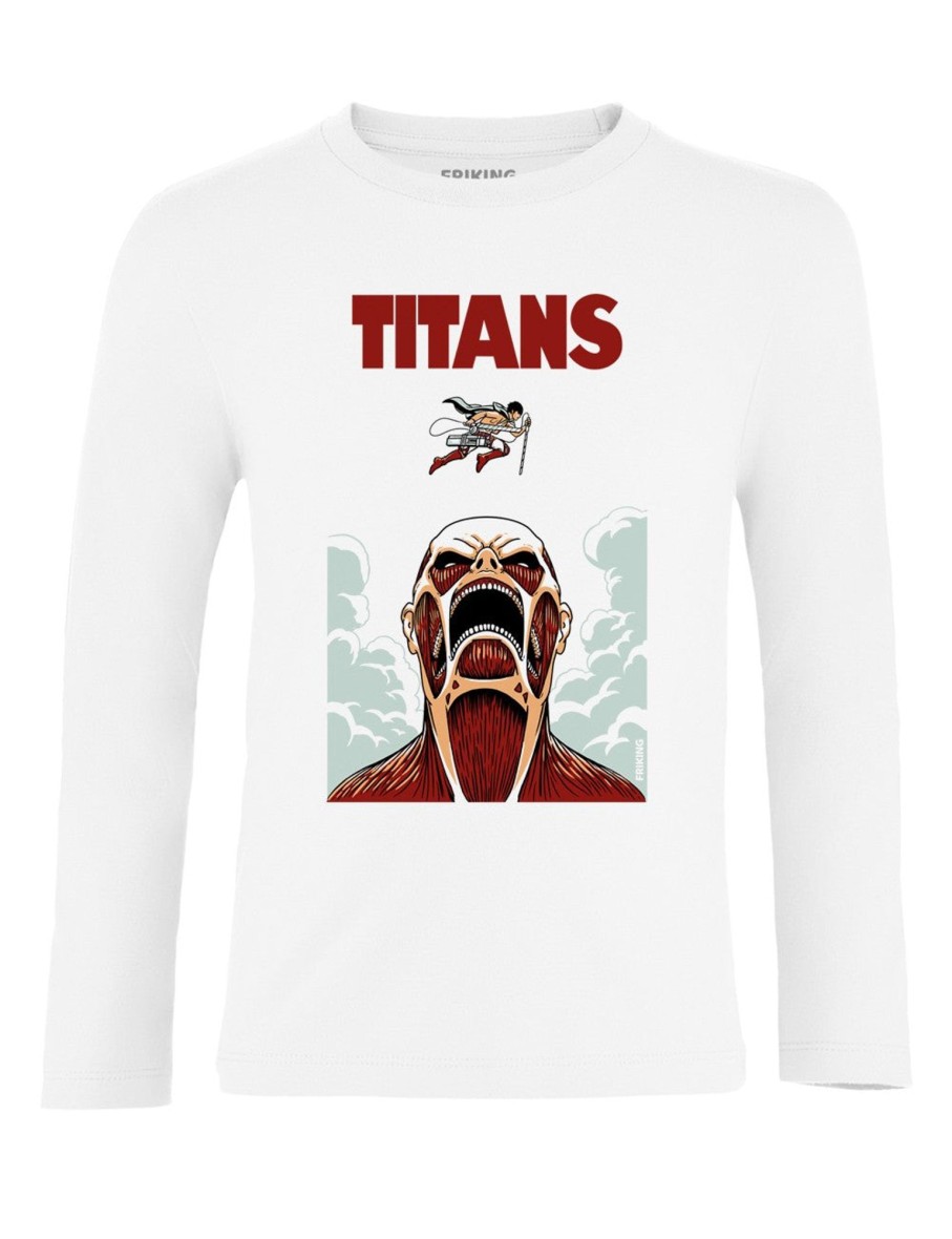 Friking Titans - 363 | Camisetas Manga Larga Nino