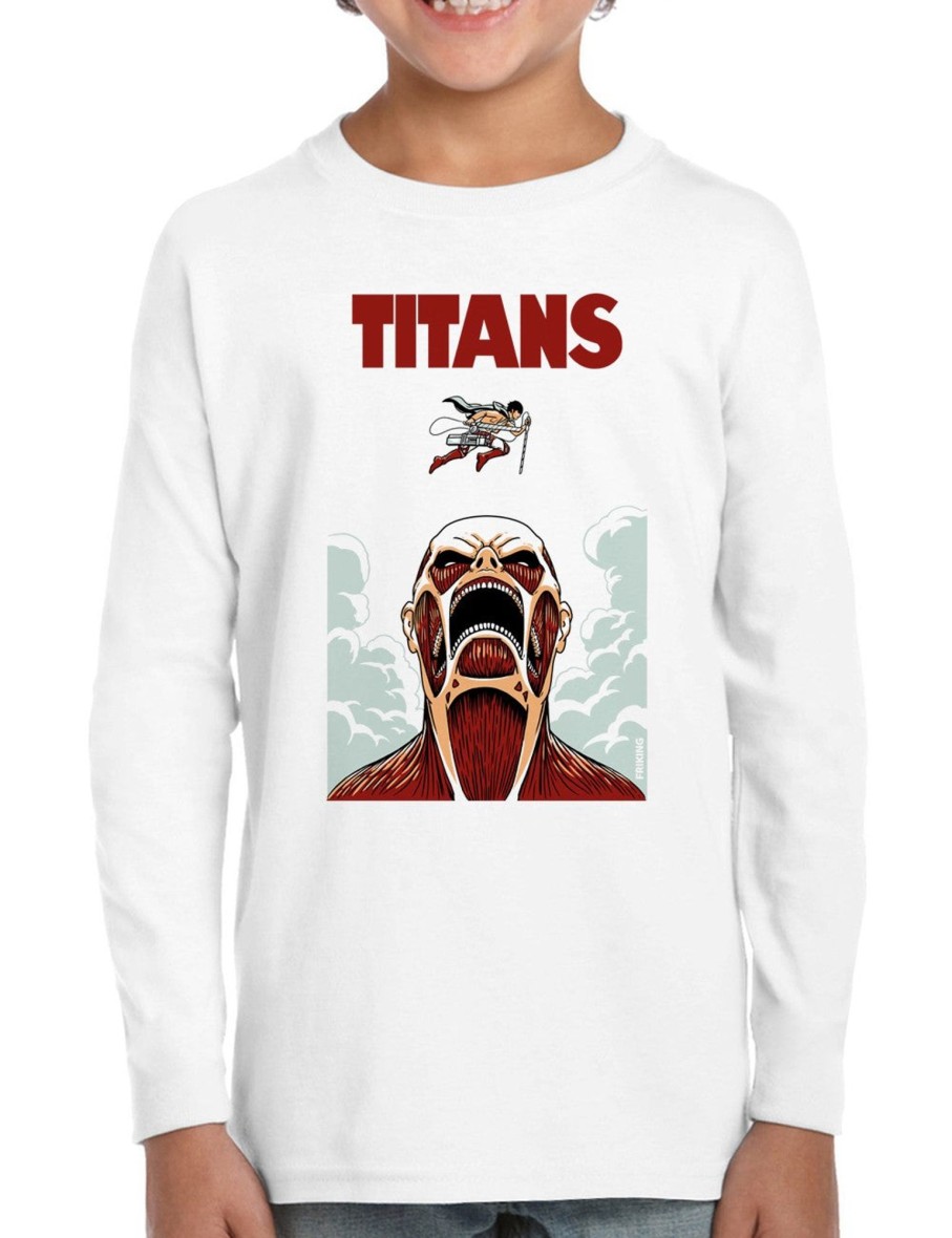 Friking Titans - 363 | Camisetas Manga Larga Nino