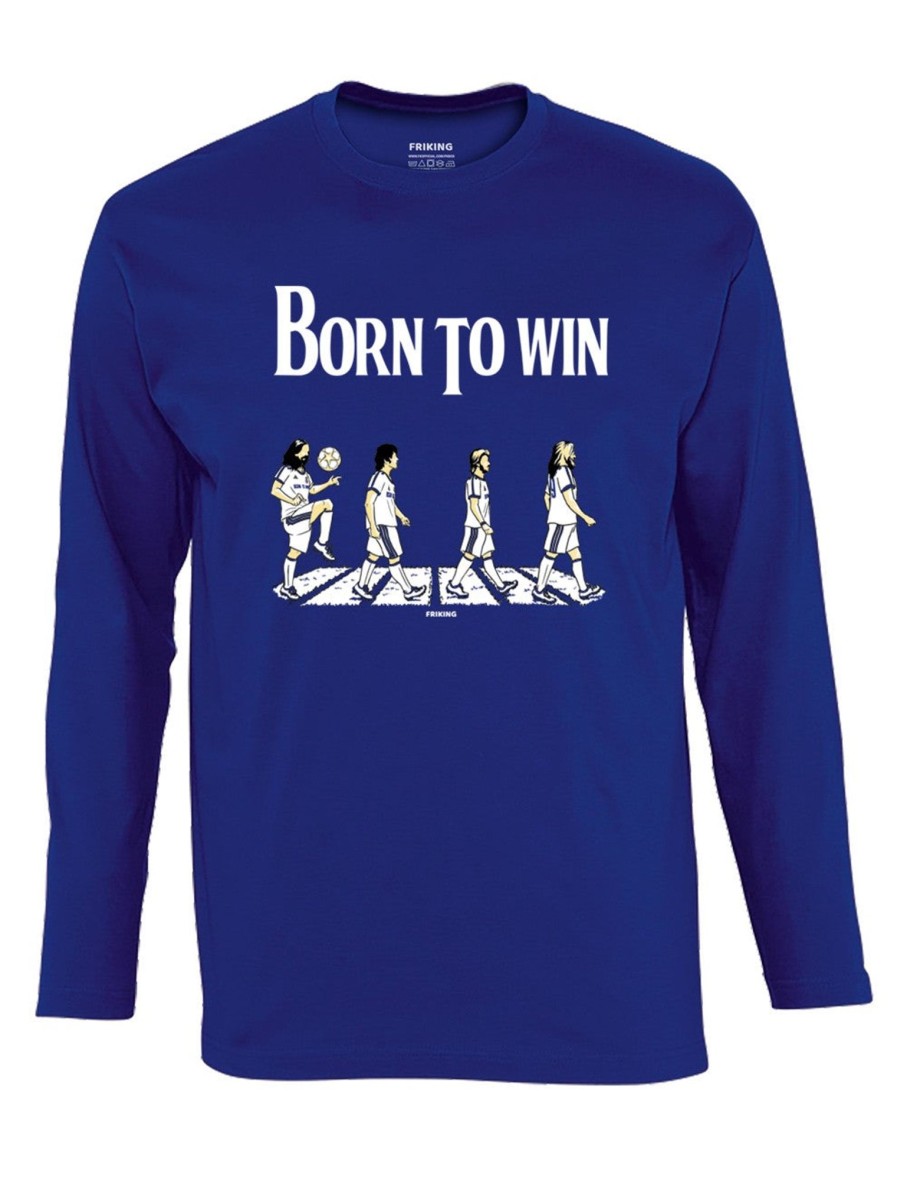 Friking Born To Win - 370 | Camisetas Manga Larga Hombre