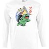 Friking Frog Rider - 293 | Camisetas Manga Larga Hombre