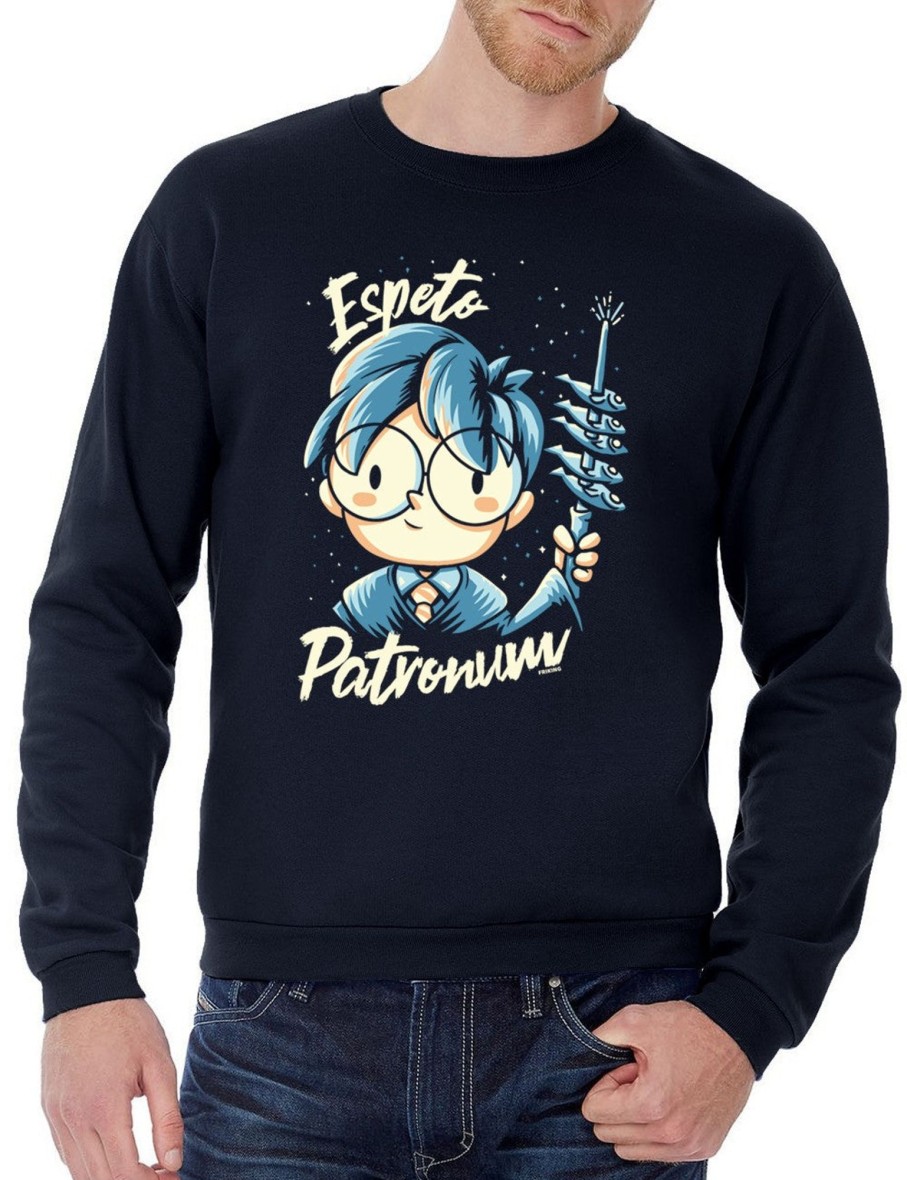 Friking Espeto Patronum - 538 | Sudaderas Sin Capucha Uni