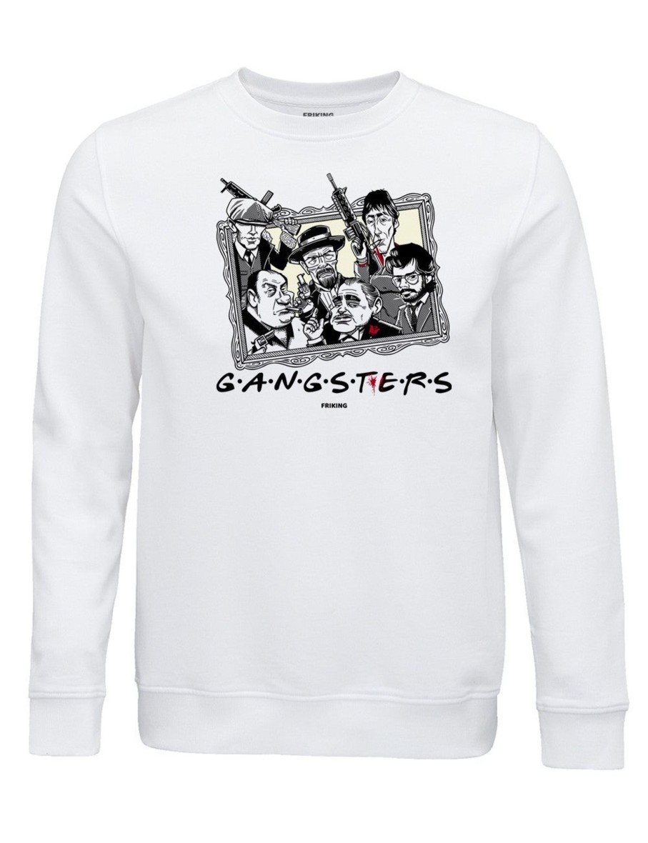 Friking Gangsters - 472 | Sudaderas Sin Capucha Uni