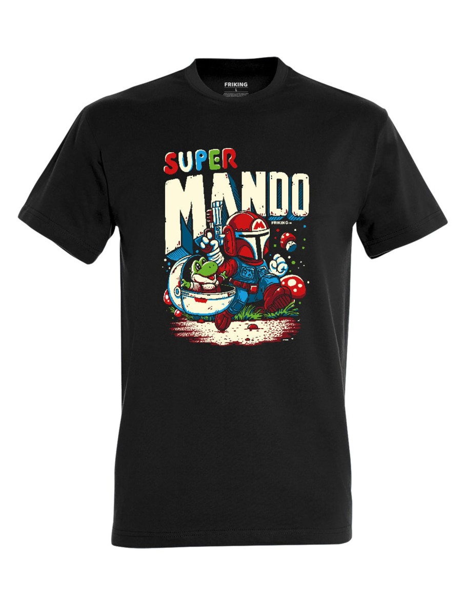 Friking Super Mando | Camisetas Tallas Grandes