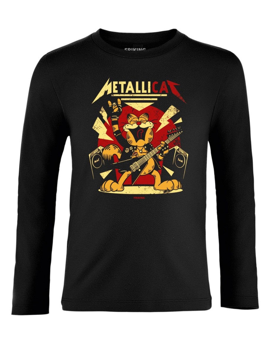 Friking Metallicat - 250 | Camisetas Manga Larga Nino