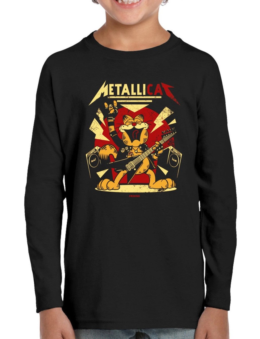 Friking Metallicat - 250 | Camisetas Manga Larga Nino