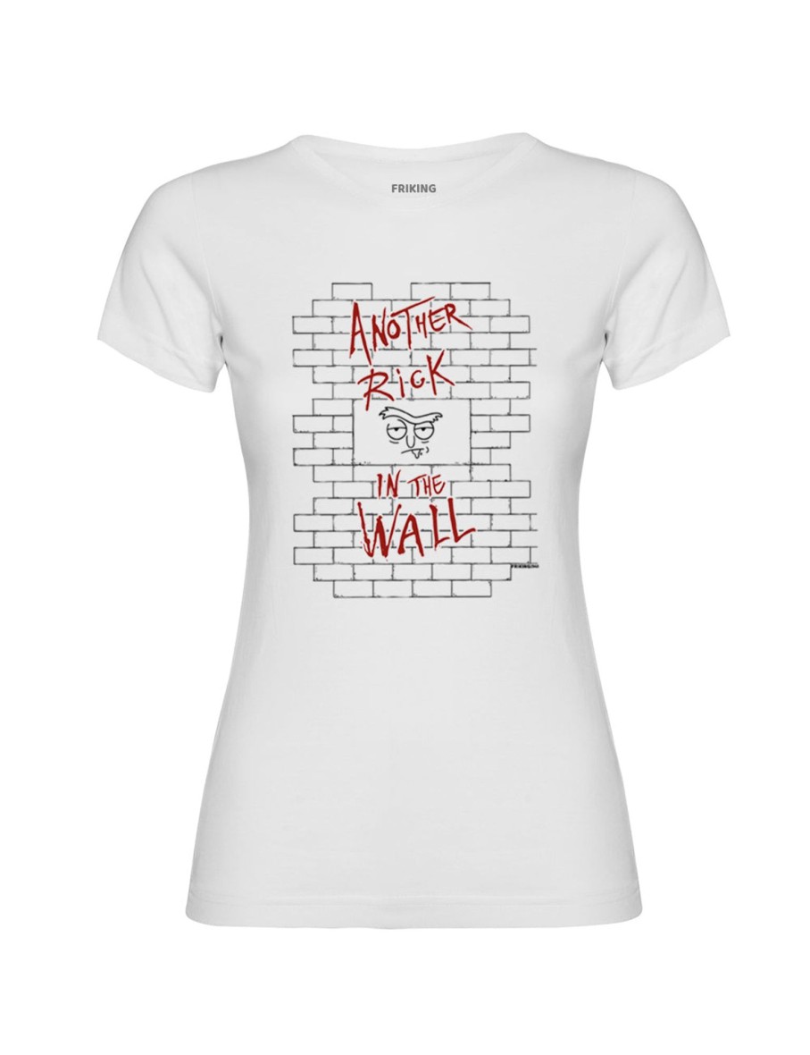 Friking Rick In The Wall - 294A | Camisetas Mujer