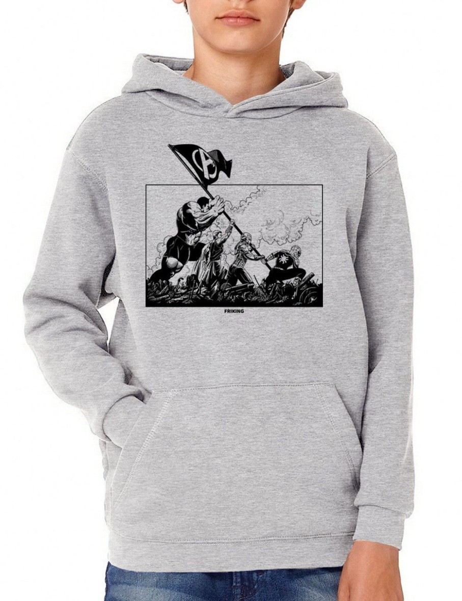 Friking Heroes Soldiers - D 144 | Sudaderas Con Capucha Nino