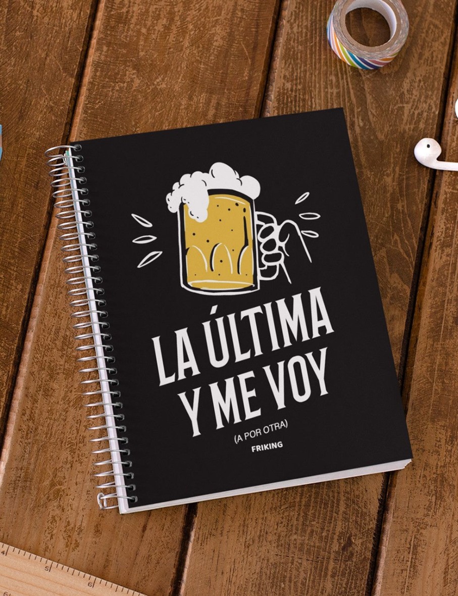 Friking Cuaderno La Ultima Y Me Voy | Cuadernos