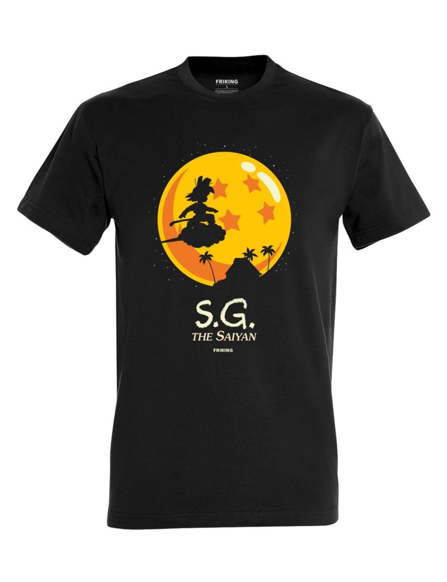 Friking S.G. The Saiyan | Camisetas Tallas Grandes