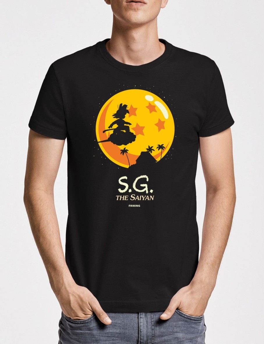 Friking S.G. The Saiyan | Camisetas Tallas Grandes