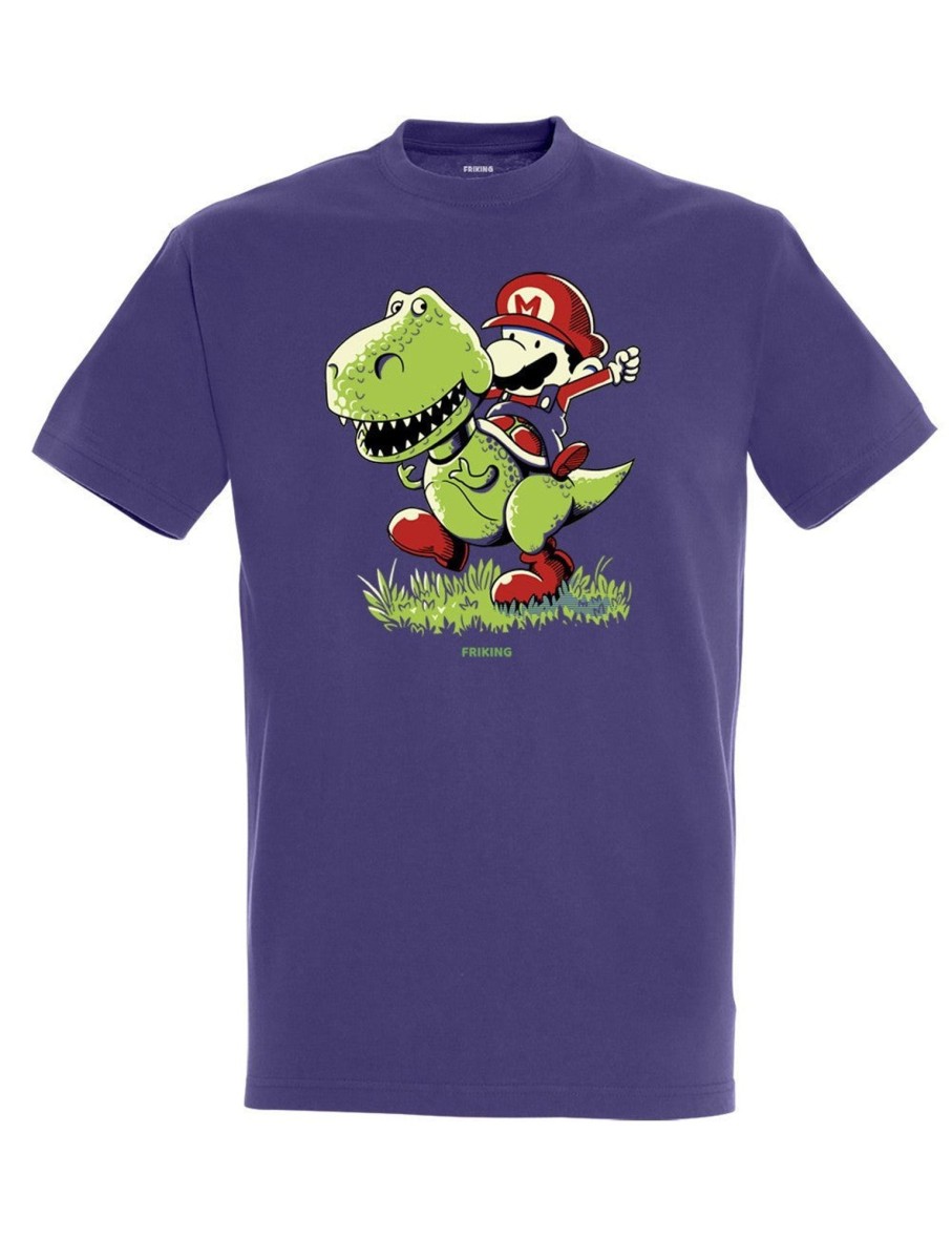 Friking Riding A Rex - D 90 | Camisetas Hombre