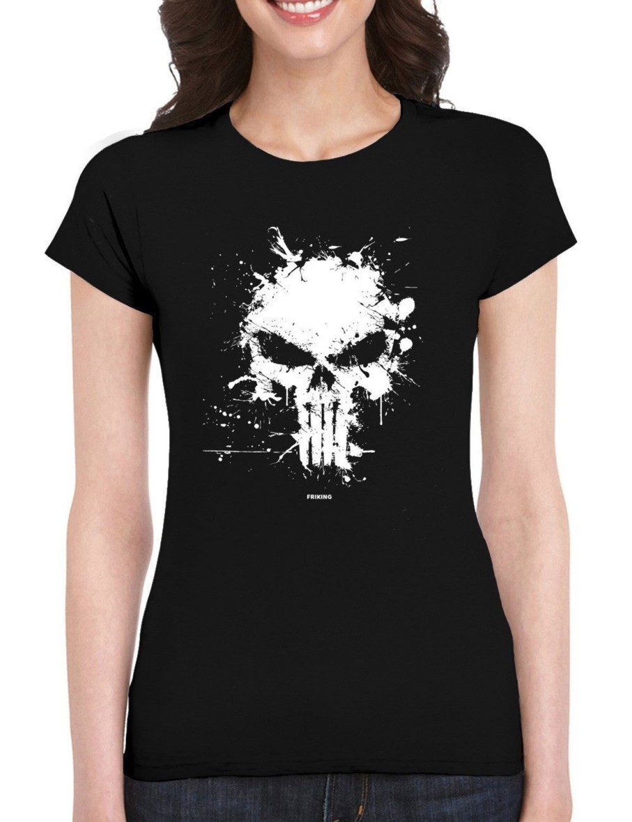 Friking Antihero Skull - 18 | Camisetas Mujer