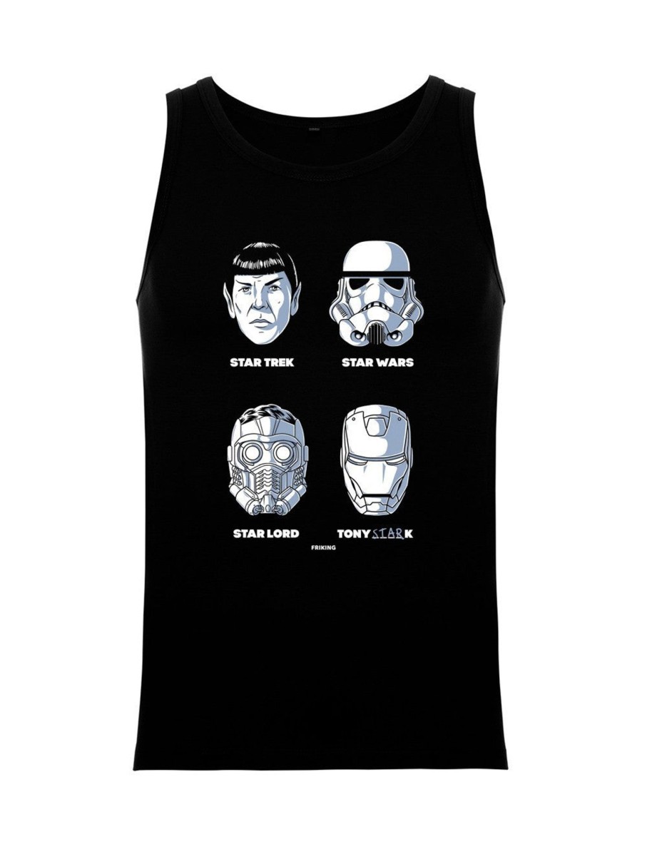 Friking Star Heads - 189 | Camisetas De Tirantes