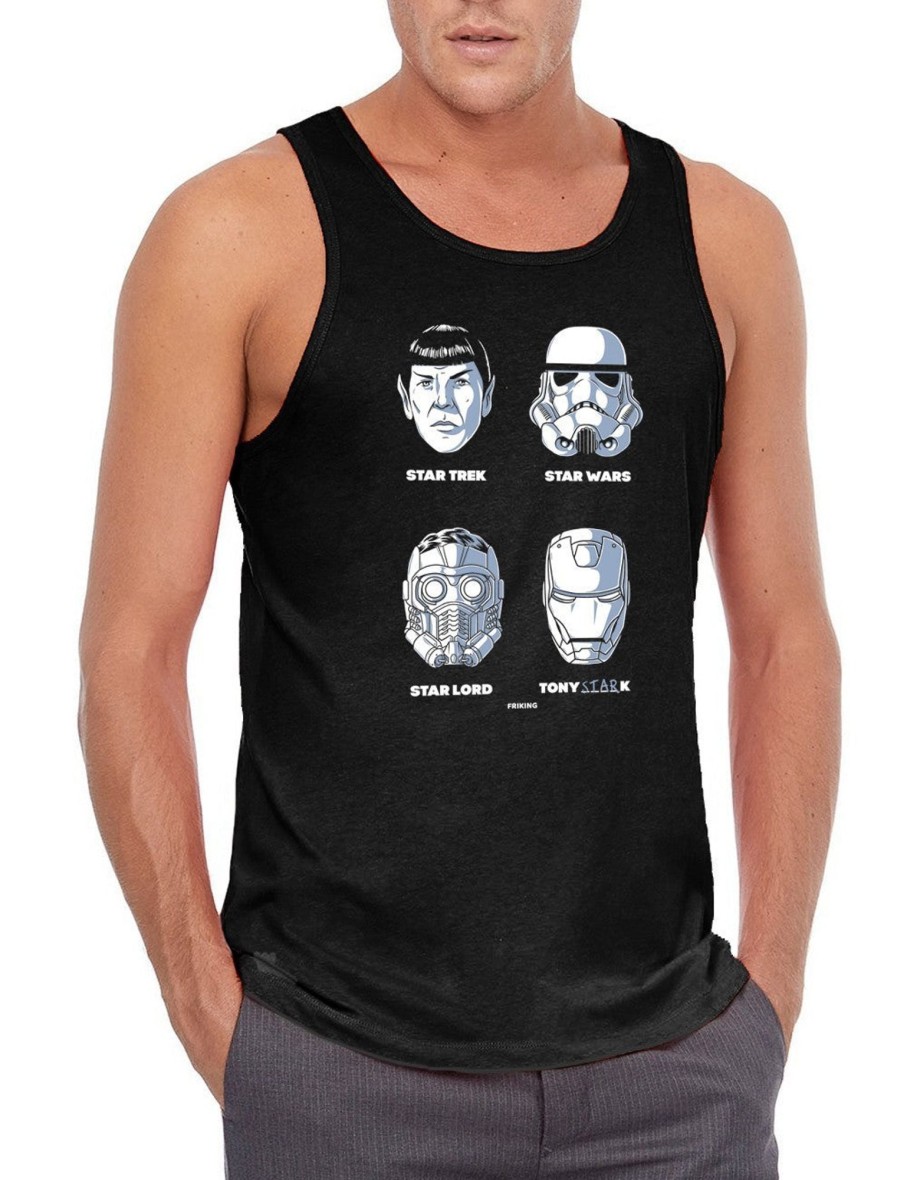 Friking Star Heads - 189 | Camisetas De Tirantes