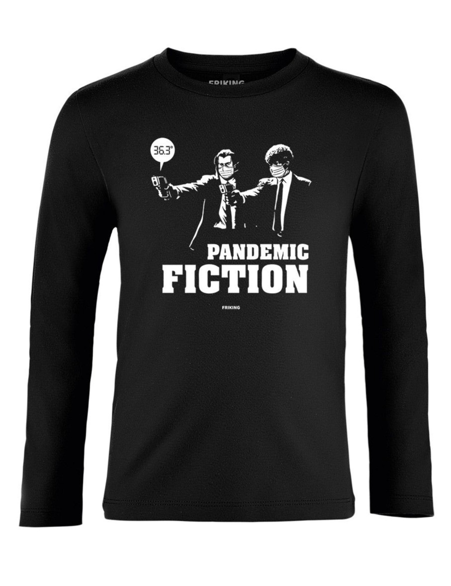 Friking Pandemic Fiction - 86 | Camisetas Manga Larga Nino