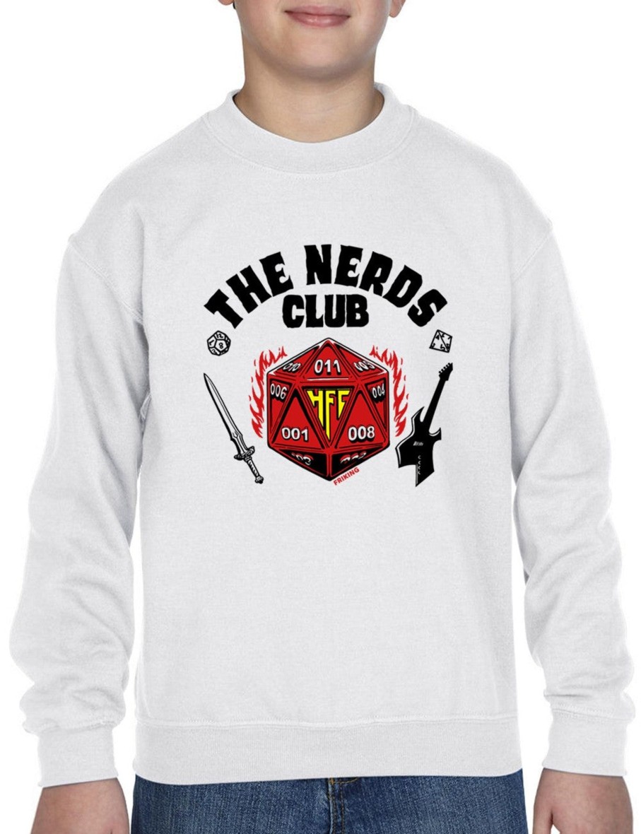 Friking The Nerds Club - 394 | Sudaderas Sin Capucha Nino